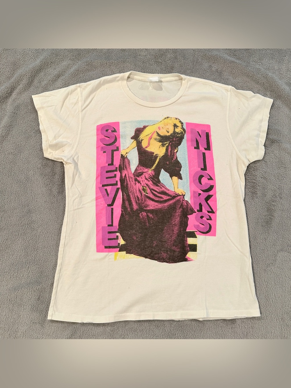 MADEWORN- Stevie Nicks Graphic Band Tee - Rare Find!